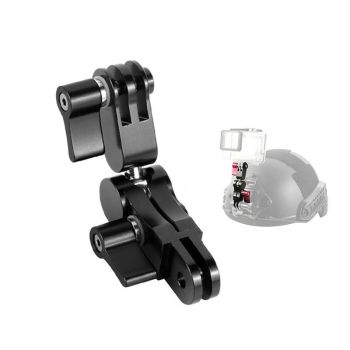 360 Degree Rotating Mount Adapter for Gopro Hero11 - Aluminium Alloy - Blue