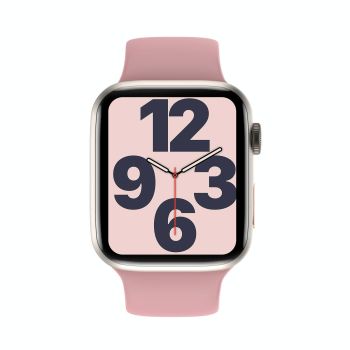 2.01 Inch Waterproof Smart Watch Bt Call / Heart Rate / Blood Pressure / Blood Oxygen - Pink Gold