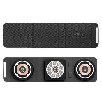 3 In 1 Portable Magsafe Wireless Charger - White