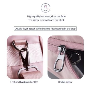 Sports Usb Shoulder Bag - Compact and Versatile - Pink