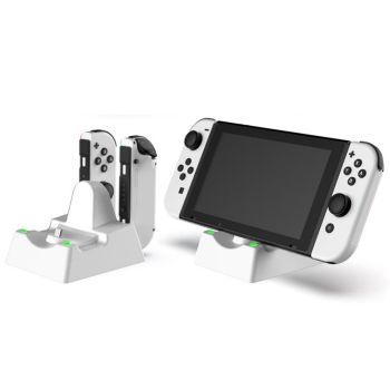 Nintendo Switch / Switch Lite Charging Stand - Compact Design - Black