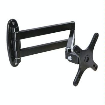 Universal Swivel Wall Mount for Computer Monitors - Silver