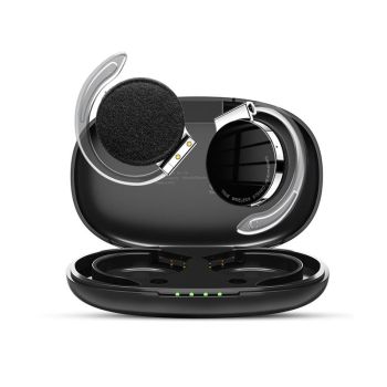 Waterproof Wireless Bluetooth Earphones with Noise Reduction - t & g F2 - White