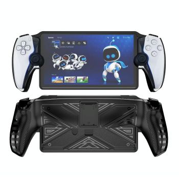 Protective Case Cover with Stand for Sony Playstation Portal - White