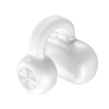 Wireless Single-ear Bluetooth 5.3 Earphone - Z28 - White Box Packag