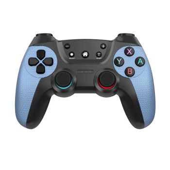 Wireless Bluetooth Game Controller for Switch Pro Pc and Android with Vibration Wake-up - Elegant Silver