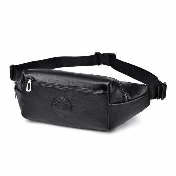 Large Capacity Waterproof Sports Waist Pack For Men - Brown