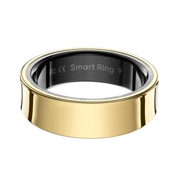 Smart Ring Heart Rate Blood Oxygen Sleep Monitoring Sports Modes - Gold