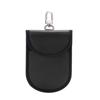2-pack Rfid Key & Phone Signal Shield - Black Carbon Fiber