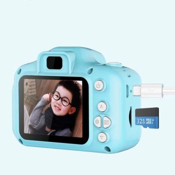 Portable 8.0mp Hd Children's Digital Camera with 2.0 Screen - Pink