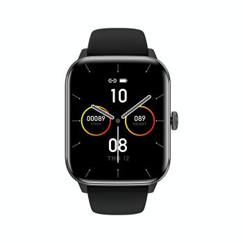 1.91 Inch Bt5.2 Smart Sport Watch Support Sleep / Heart Rate / Blood Oxygen / Temperature / Blood Pressure Health Monitor - Black