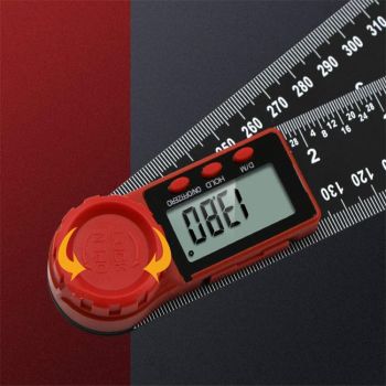 Digital Angle Protractor - 2-in-1 Compact Design - 300Mm