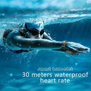 Waterproof Heart Rate Monitor Fitness Tracker - Green