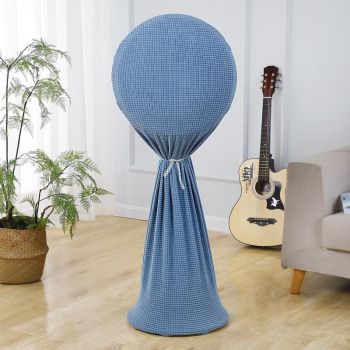 Household Fabric Fan Cover - Round Elastic 110x45cm - Gray