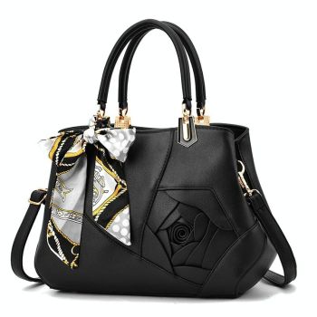 Carved Ladies Handbag - 3d Design - Khaki