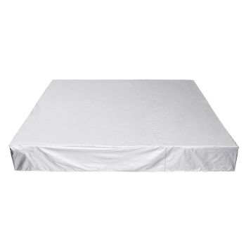 Waterproof Dustproof Protection Cover for Bathtub Pool Table & Chair - 231x231x30cm - Black