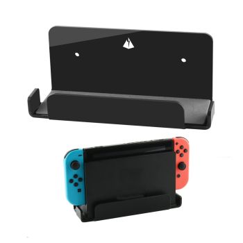 Nintendo Switch Console Wall Mount Storage Rack - Transparent