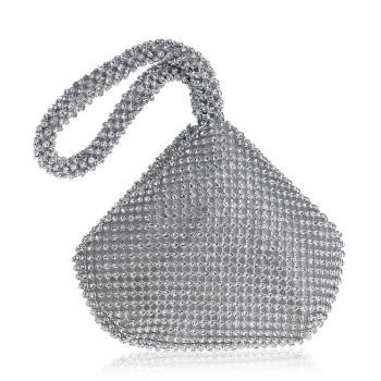 Diamond Handbag for Fashion Banquets and Parties - Black