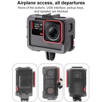 Insta360 Ace / Ace Pro Dual Cold Shoe Cage Expansion Adapter