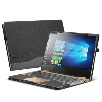 Yoga 730-13 Laptop Leather Case - Protective - Business Brown