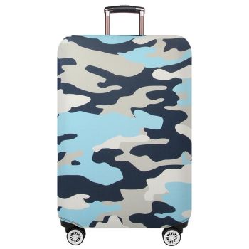 Protective Dustproof Cover for Travel Trolley Suitcase - Medium Size - Camouflage 2