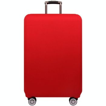 Stretch Luggage Protective Cover - Durable & Dust-proof - Size l - Black