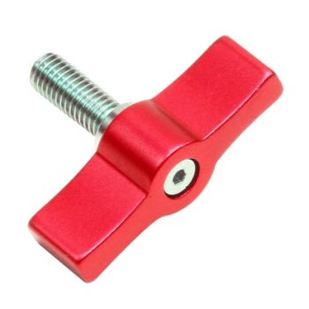 10pcs T-shaped Multi-directional Screw with M6 Aluminum Alloy Handle - Blue