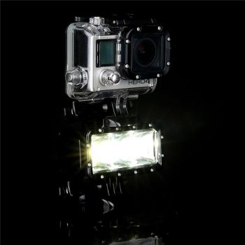 Waterproof Action Camera Light for Gopro Hero12 - 30m 300lm