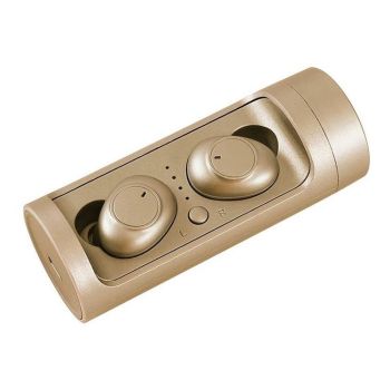 Wireless Touch Bluetooth Headset with Magnetic Charging - Automatic Pairing - Black