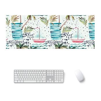 Rubber Mouse Pad For Office Learning - 2 Flamingo
