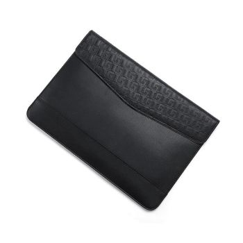 13 Inch Ultra-thin Magnetic Holster for Horizontal Embossed Notebook with Liner Bag - Gray