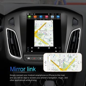 9.7 Inch Android Car Integrated Machine For Ford Focus - Standard + 12 Light Camera 2 + 64G