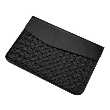 15 Inch Hand-Woven Notebook Liner Bag For Computers - Silver