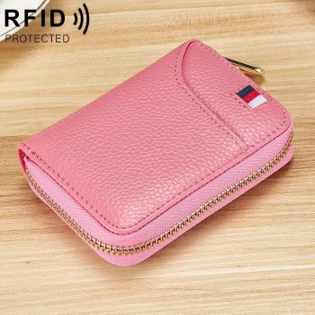 Multi Card Rfid Ladies Wallet - Black