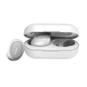 Wireless T16 Tws Bluetooth V5.0 Sports Headset with Charging Case - Black