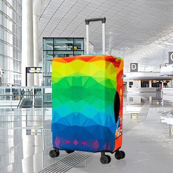 Thick Elastic Luggage Cover for Outdoor Travel - Fits 22-24 Inches - T-017 - Xxl (26-29 Inches)