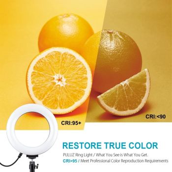 6.2 Rgbw Led Ring Light with Tripod and Remote Control
