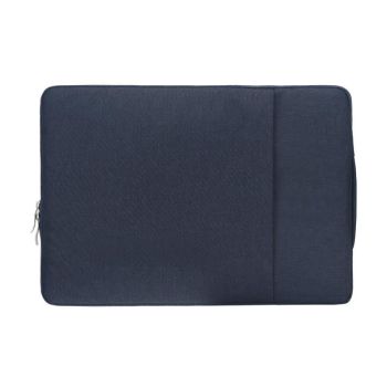 Denim Laptop Liner Bag for Business - Black