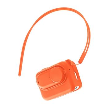 Insta360 Go 3 Silicone Case with Lens Cap and Strap - Black