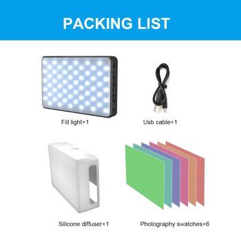 120 Led Live Broadcast Video Light with 6 Colour Filters