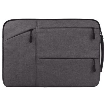 12 Laptop / Tablet Bag with Multiple Pockets - Portable & Durable - Black