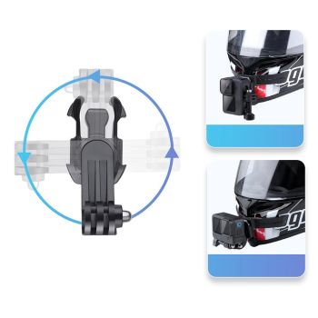 360 Degree Rotating J-hook Mount for Versatile
