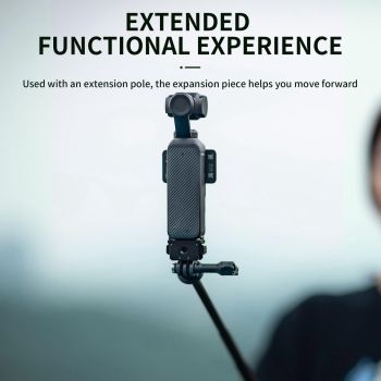 Quick Mount Adapter For Dji Pocket Black