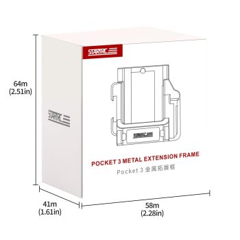 Metal Cage For Dji Osmo Pocket Black