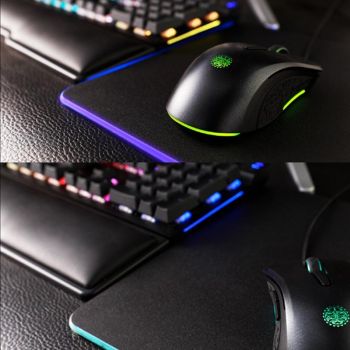Rgb Gaming Mouse Pad Black