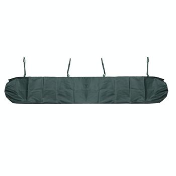 3m Retractable Waterproof Roller Blind Awning Cover - Black