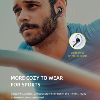 Wireless T15p Sports Headset with Led Display and Charging Case