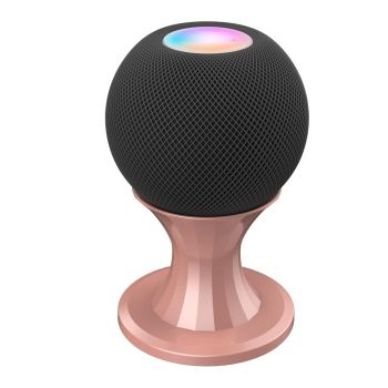Desktop Speaker Bracket for Apple Home Pod Mini - Rose Gold