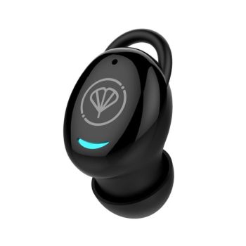 Mini Invisible Bluetooth Earphone - Single Ear Stereo Wireless - Pink