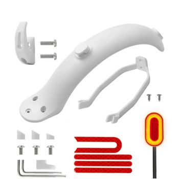 Xiaomi M365 Rear Fender Shock Absorber Bracket Cover for Electric Scooter - Red